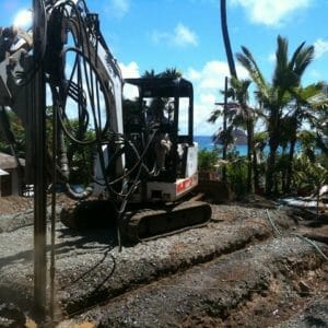 Foundation Drilling in Honolulu, Hawaii