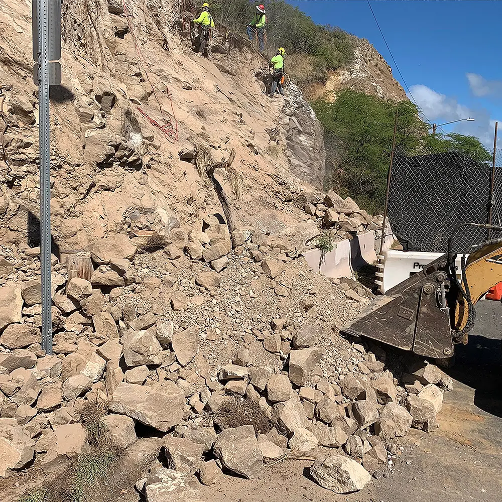 Prometheus Construction Soil Nail Walls Hawaii